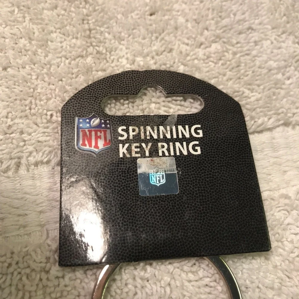 NFL Super Bowl XLIX Spinning Key Ring Arizona 02.01.15 Collectible Keychain